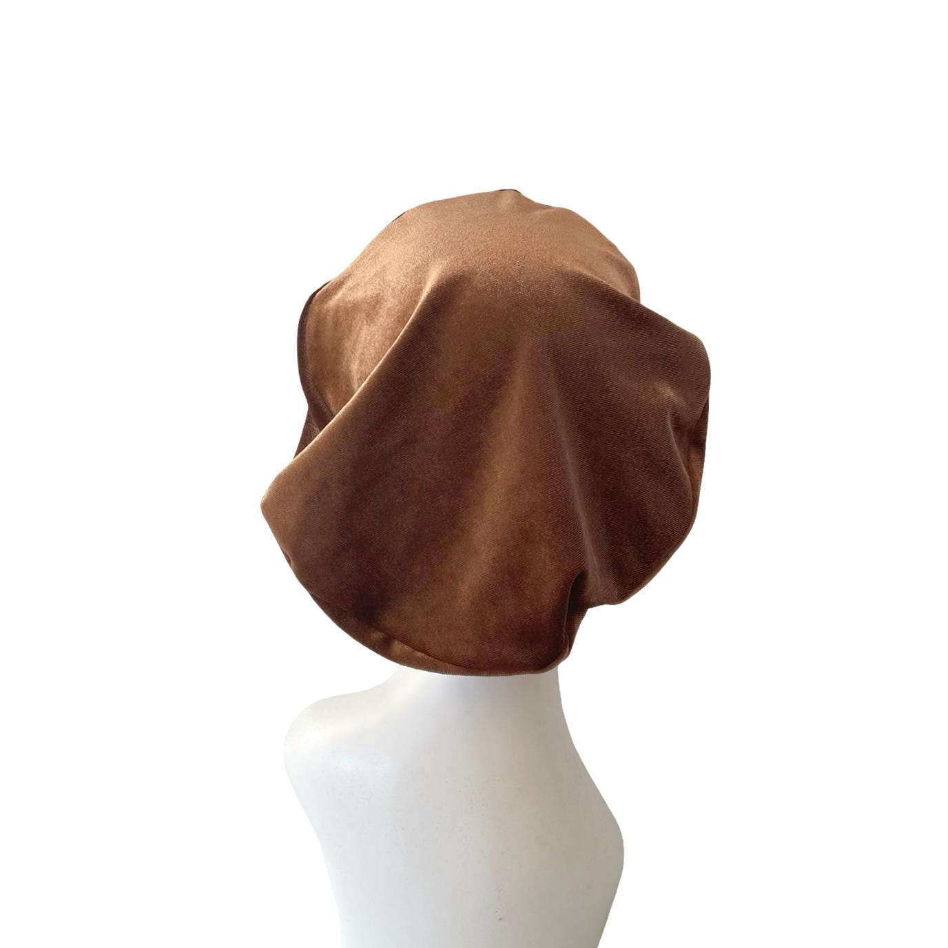 Elegant Brown Velvet Beret Muse Topper Velvet Beret - Dark Brown | Fashion Nova main image 4