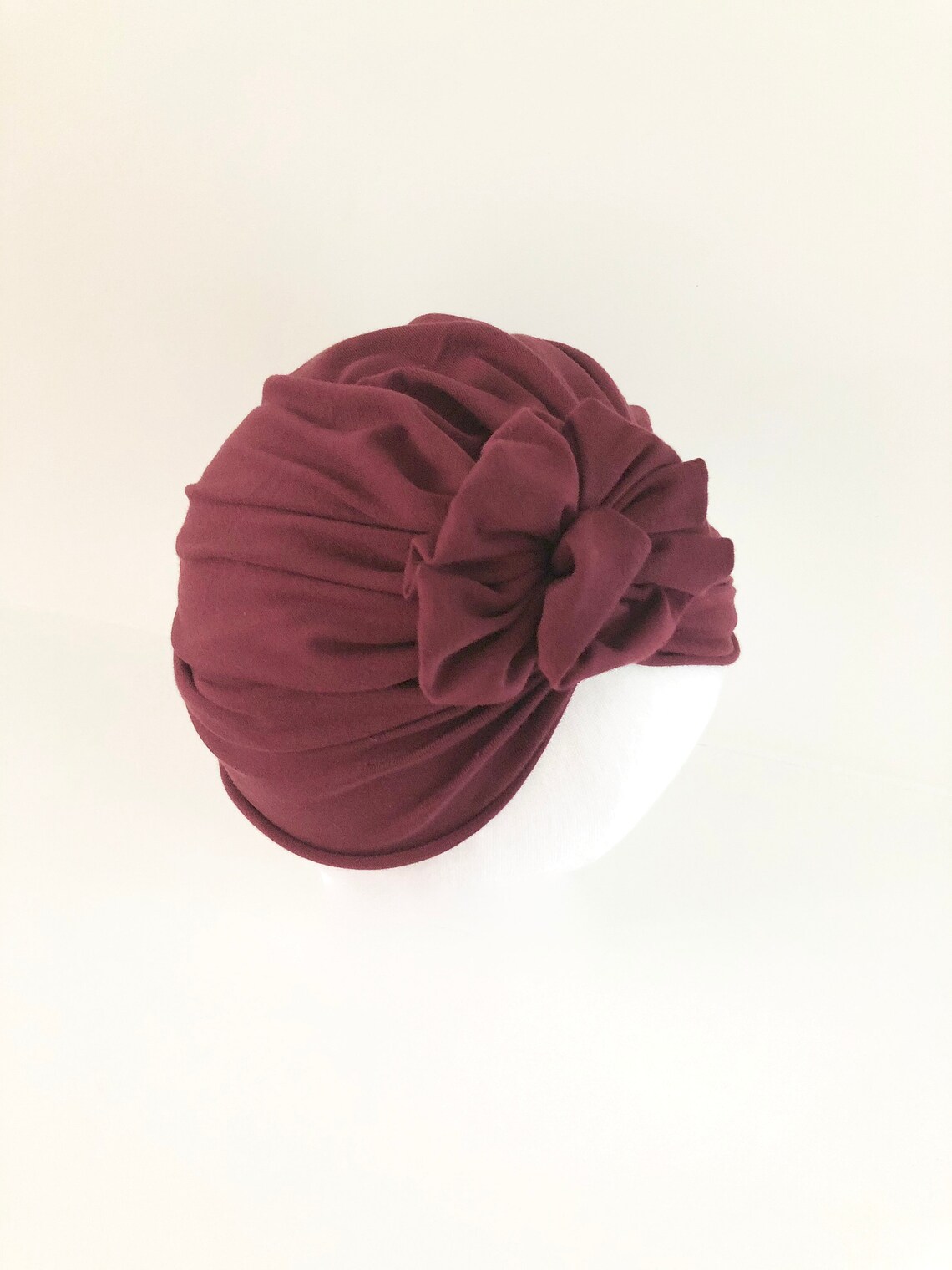 Wine Red Turban for Women Chemo Turban Women's Turban Etsy