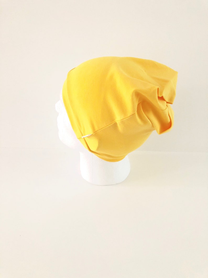 Fall Hat Cute Beanie Hat Yellow Beanie Elastic Hat Autumn Beanie Hat for Hair Loss Cotton Chemotherapy Hat Cotton Women/'s Hat
