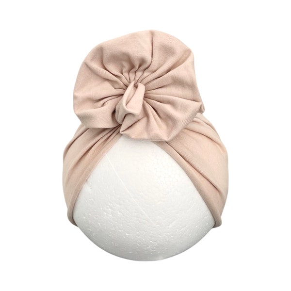 Sweet Summer Soft Baby Turban Hat – Newborn & Infant Headwrap main image 0
