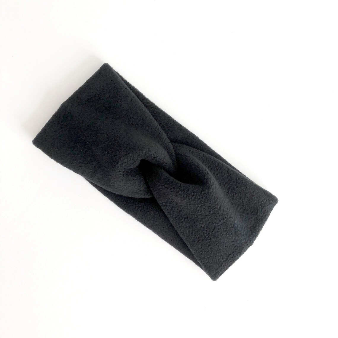 BLACK FLEECE Headband for Women Adult TWIST Headband Soft Etsy