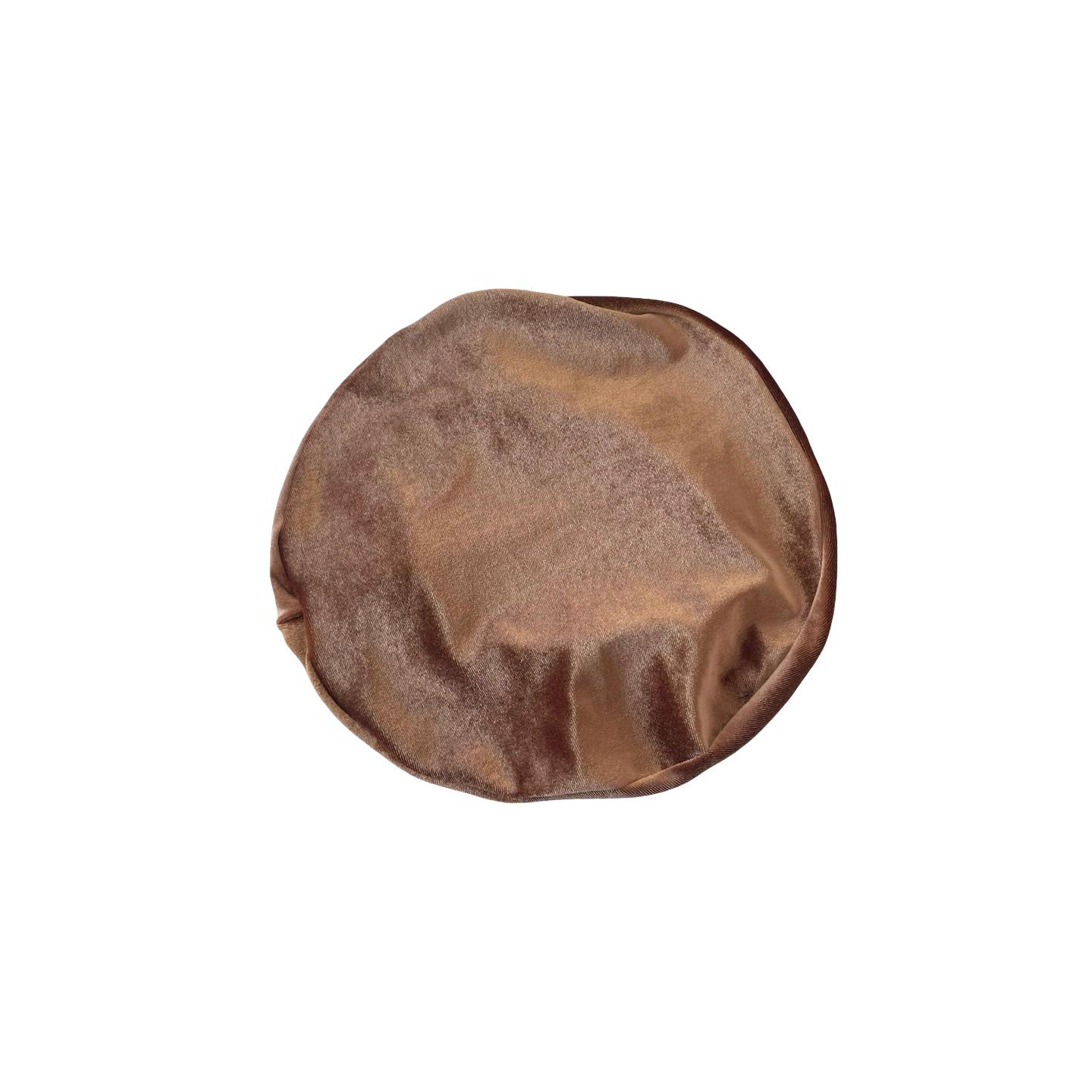 Elegant Brown Velvet Beret Muse Topper Velvet Beret - Dark Brown | Fashion Nova main image 2