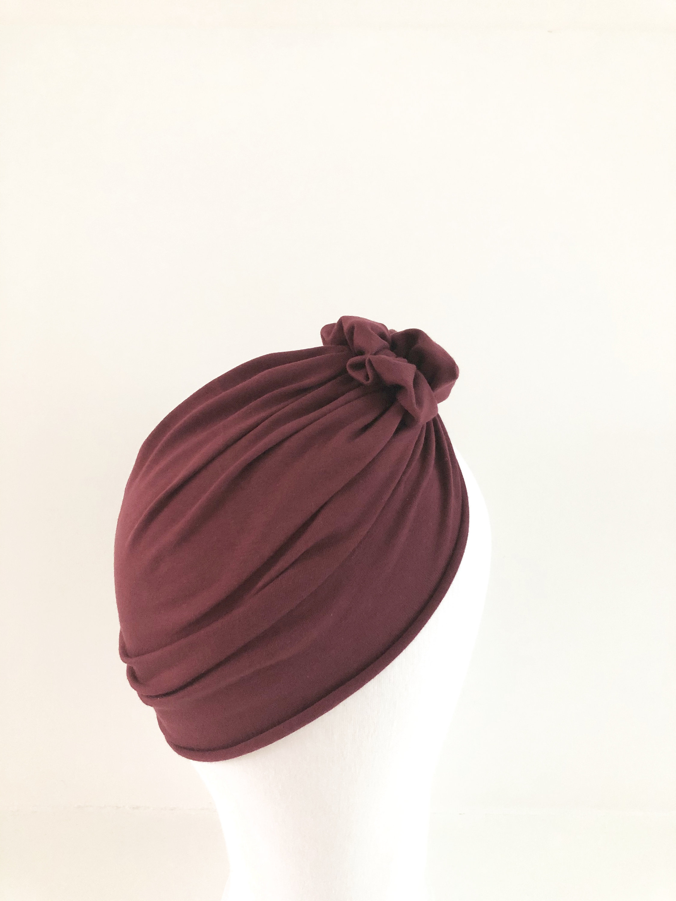 Wine Red Turban for Women Chemo Turban Women's Turban Etsy