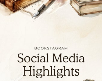 BOOKSTAGRAM Highlights for Your Instagram