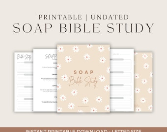 SOAP Bible Study Journal