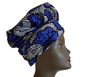 Bonnet turban avec attaches   By Georges Décimus /B44