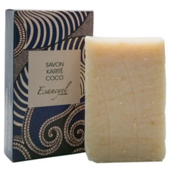 Savon extra doux exfoliant au beurre de karité et au coco