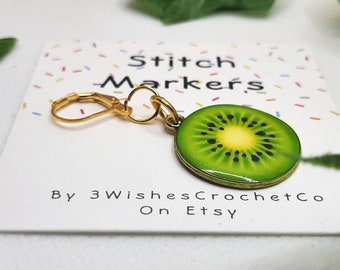 STITCH MARKER | Fruits | Knitting Crochet Place Keeper, Zip Charm or Keyring | Gift Idea | 1 X Piece