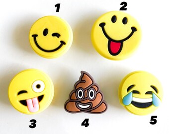 emoji crocs charms