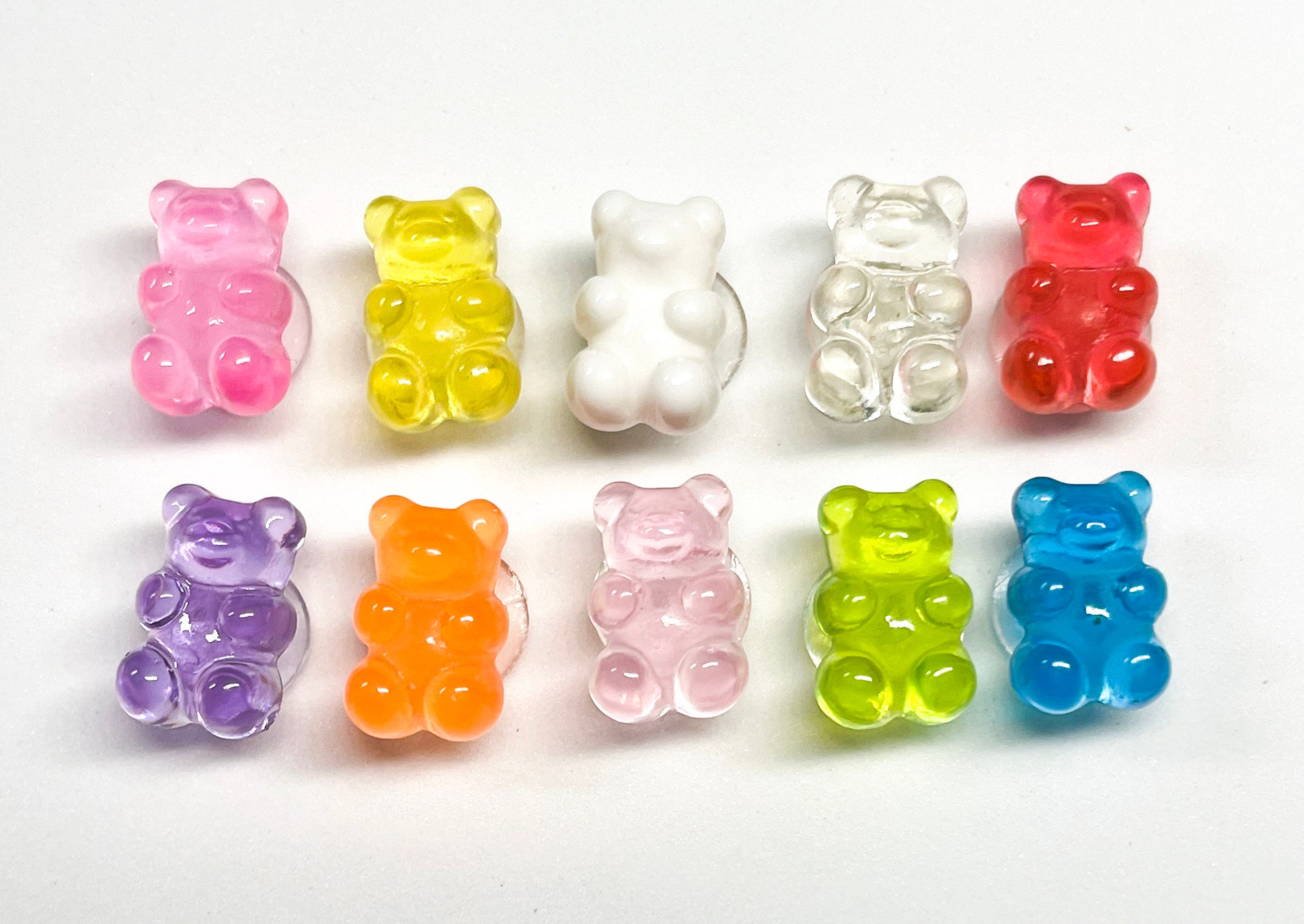 Gummy Bear Croc Charms! 🐻 ✨ #diycrafts #charms #resincrafts #resin  #craftideas #gummybear #crocs 