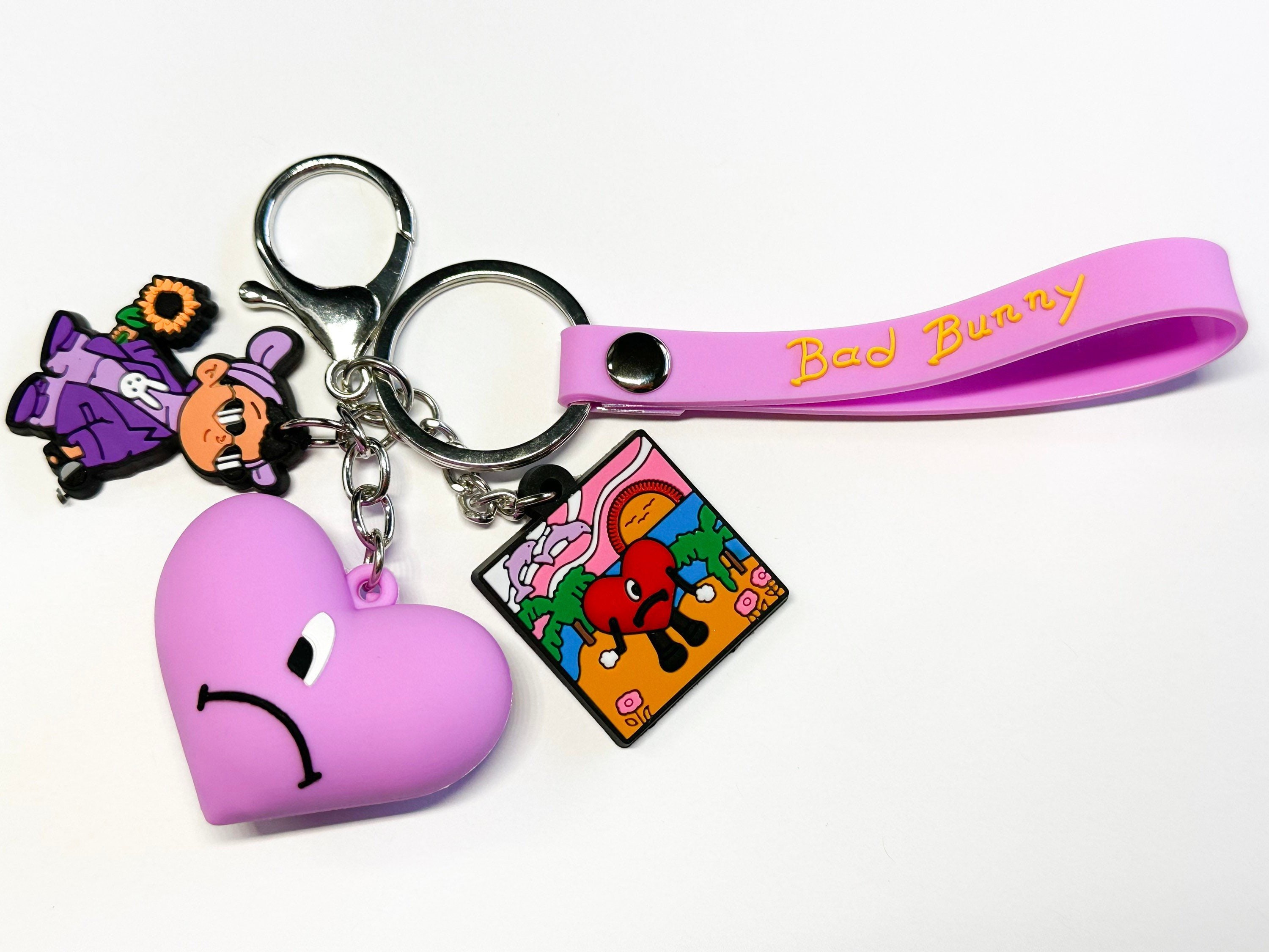 Bad Bunny Keychain Un Verano Sin Ti Bad Bunny 3D Bad Bunny - Etsy Canada
