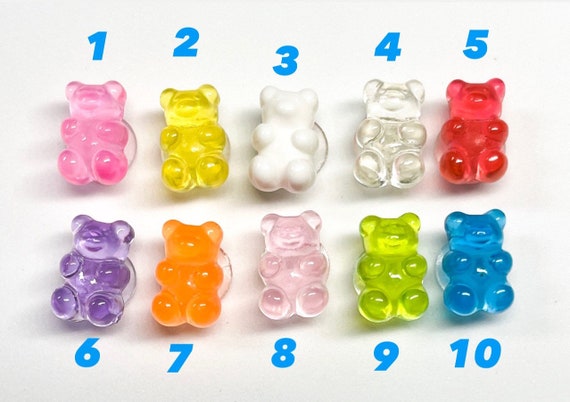 Gummy Bear Charm, Bear Croc Charm, Gummy Yummy Croc Charms