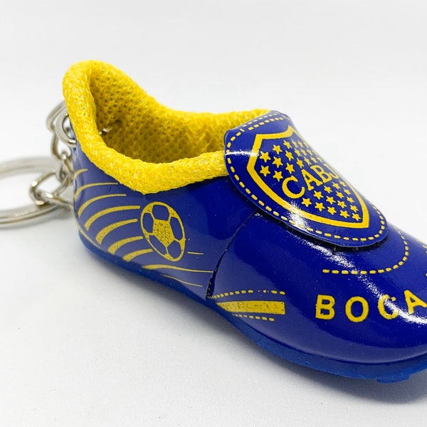 Porte-clés en cuir de l’équipe de football Boca Juniors