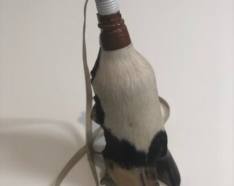 Traditional Colombian Cow Hoof Wine Bottle Flask