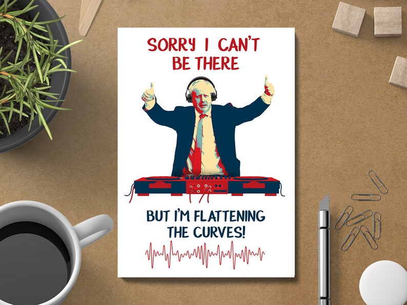 Funny Boris Johnson Birthday Card Funny Prime Minister | Etsy