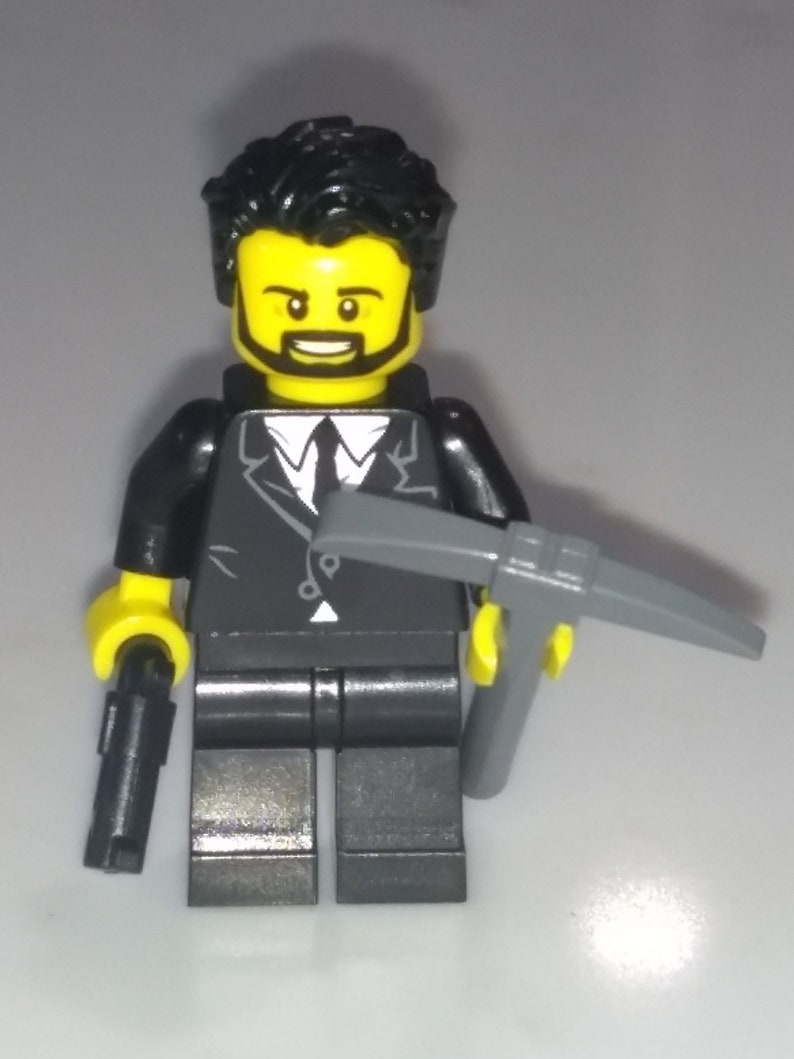 Lego John Wick Minifigure