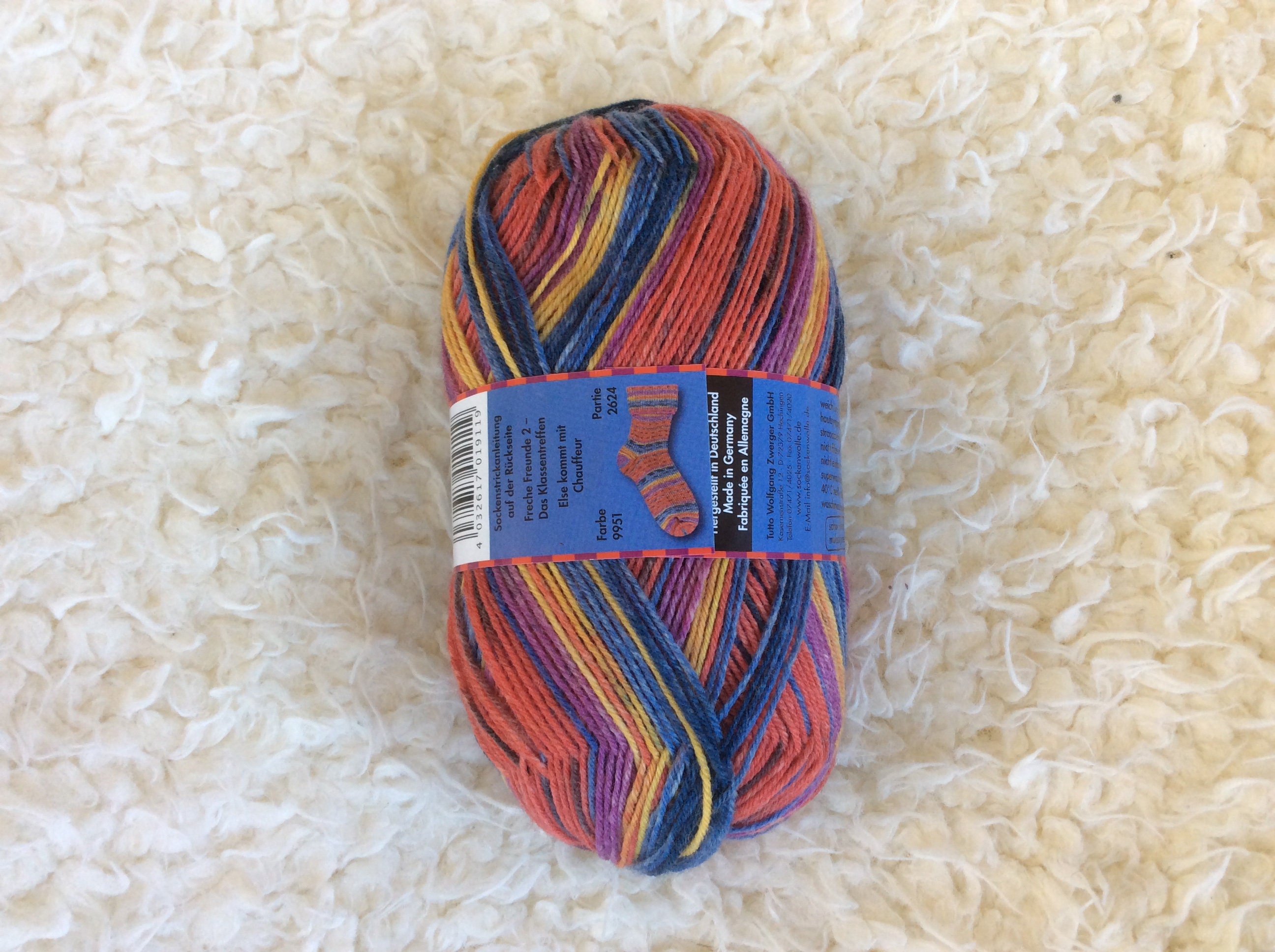 Sock Knitting Kit. Basic Pattern. Fun Project. Free Delivery While