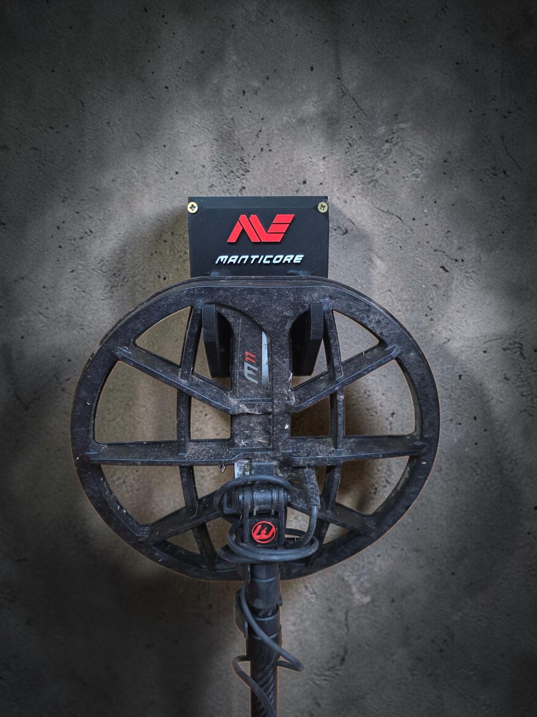 Metal Detector Wall Mount Hanger | Minelab Manticore, Equinox, Nokta ...