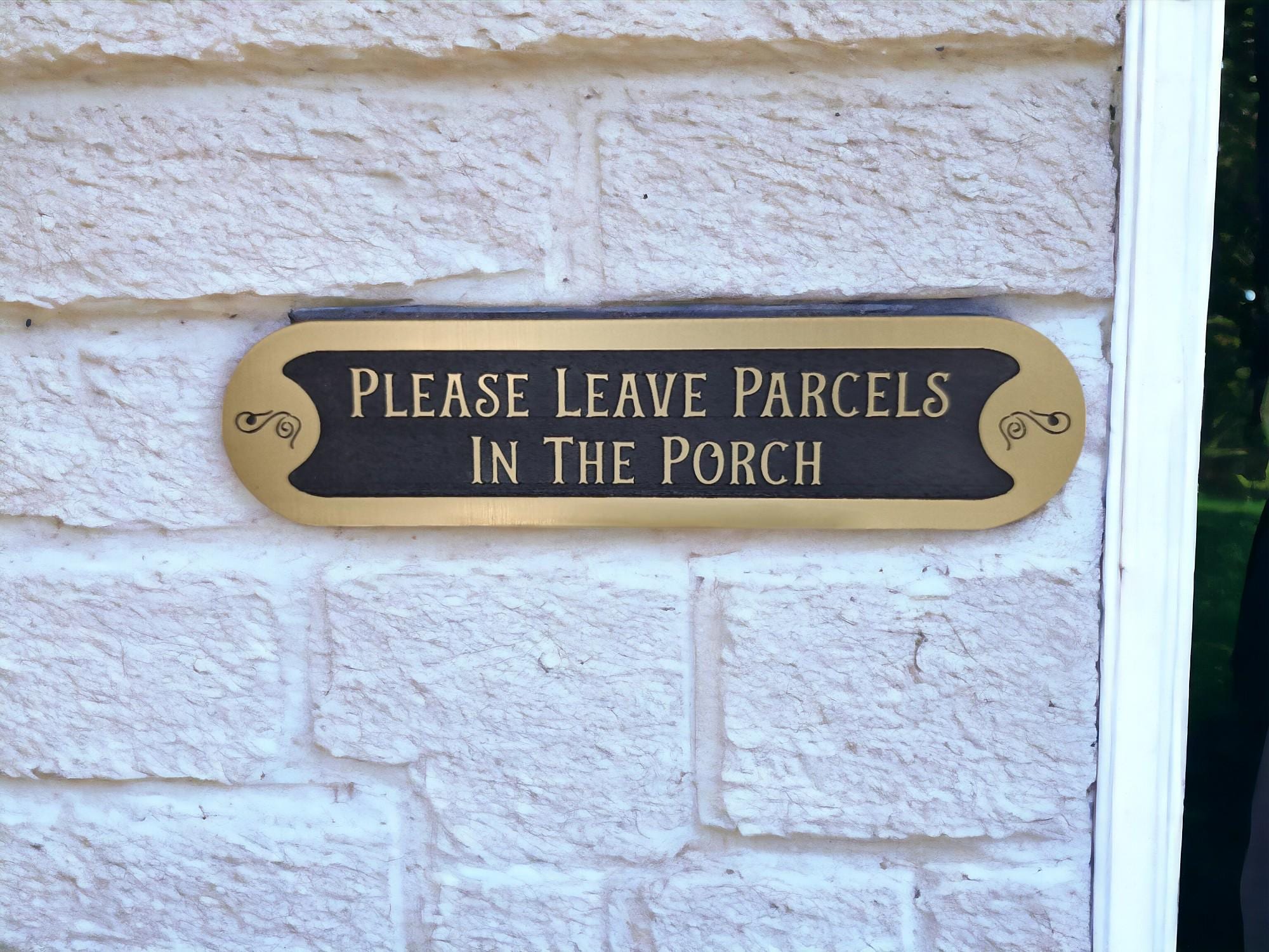 Personalised Parcel Sign Decoration - Parcel Delivery - Home Gift ...