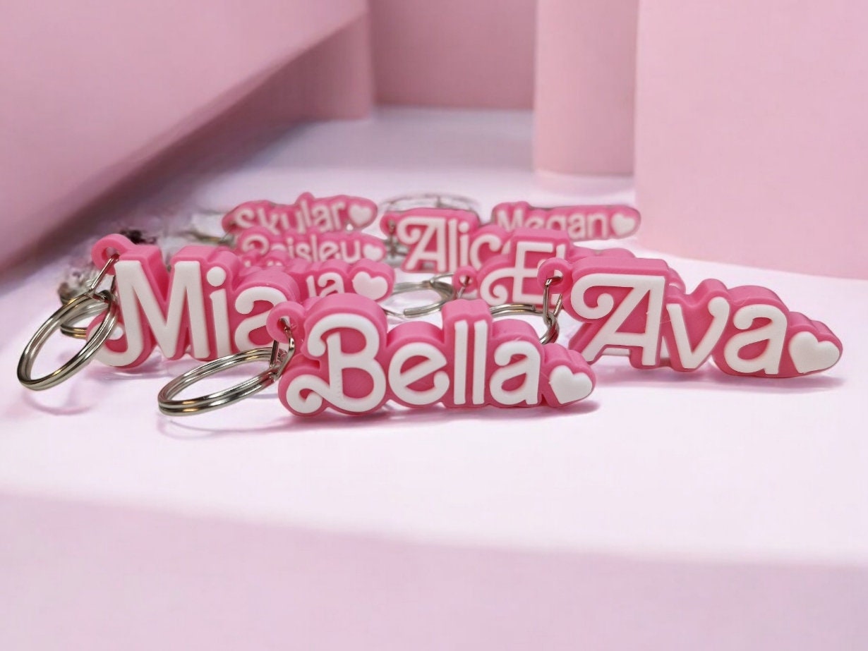 Barbie Pink Keychain