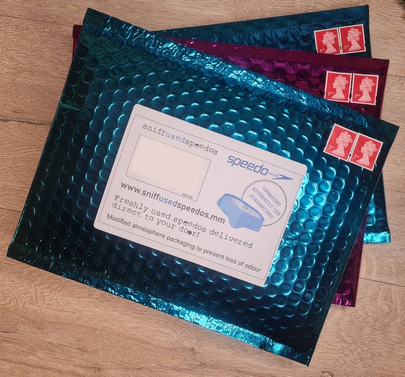 Sent direct to victims door Speedos smelling partner embarrassing prank to send to friend Speedo Sniff prank family or collegue!