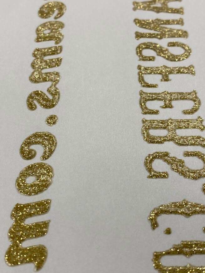 GLITTER Screen Print Transfer High Quality CUSTOM Screen Etsy