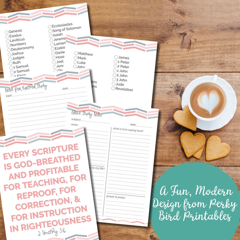 Bible Analysis Printables Established with Lovable Purple Gray Chevron Practice (Immediate Obtain) graphic regarding Printable Revelation Bible Study referred to as Bible Examine Printables Fixed with Lovely Red Gray Chevron Practice (Immediate Down load)