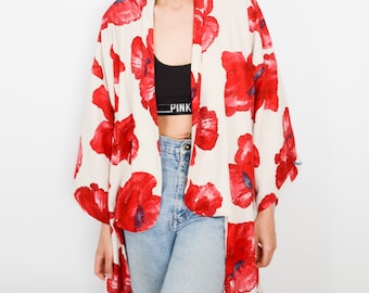 Kimono Cookies /& Poppy Red Gr L