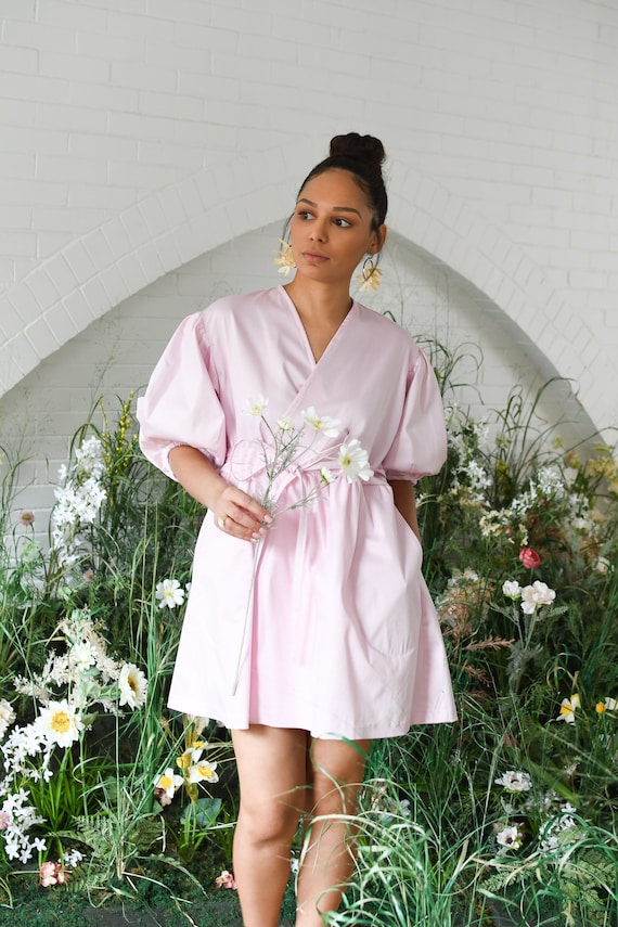 women's periwinkle dress The Wrap Dress- Periwinkle Small