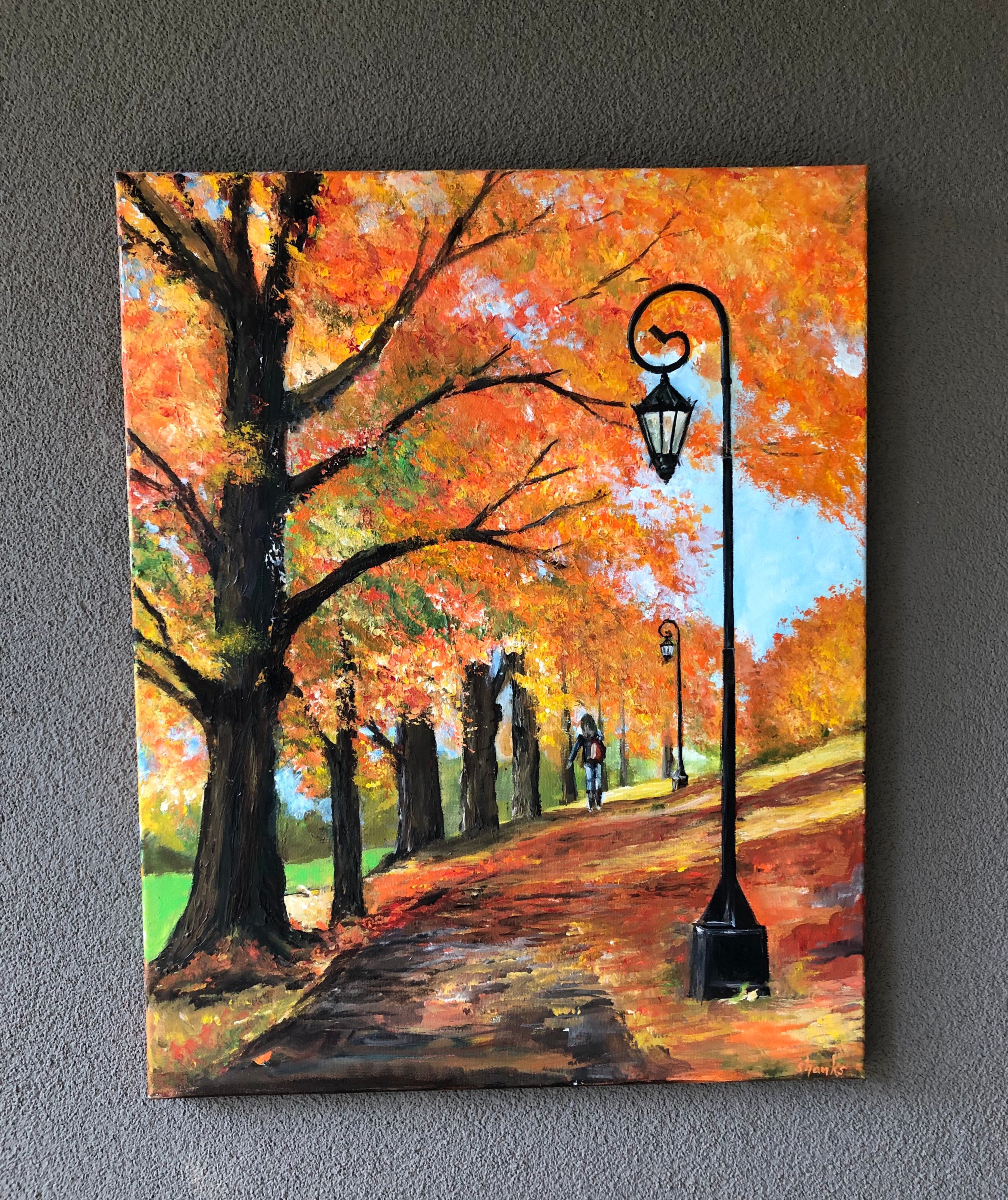 Discover the Beauty of Fall with 4 Stunning Autumn Acrylic Paintings + –  Artyshils Art