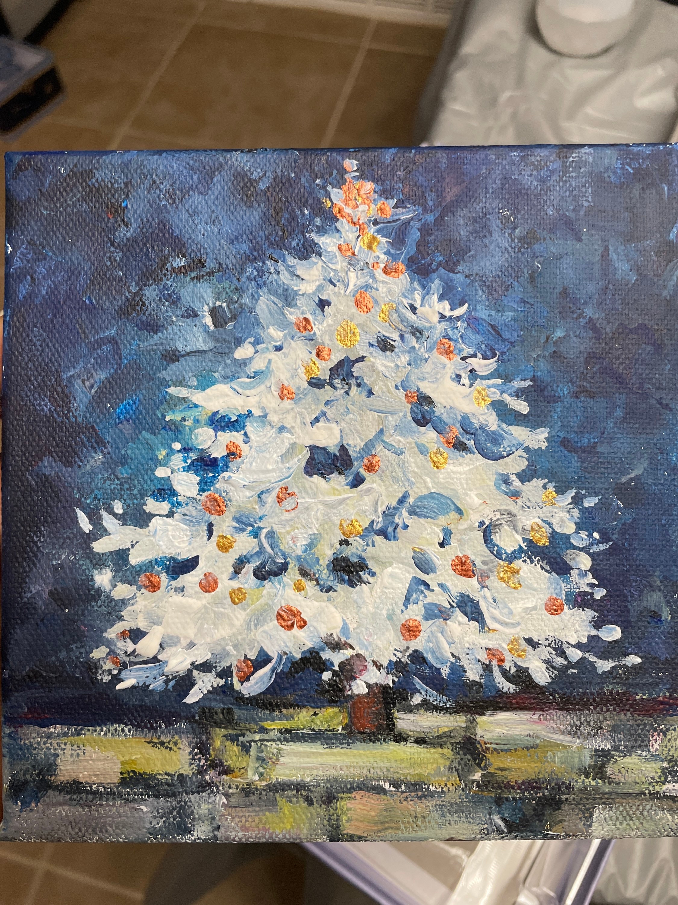 油彩画 Xmas tree 油彩画 Xmas tree 油彩画 Xmas tree 油彩画 Xmas