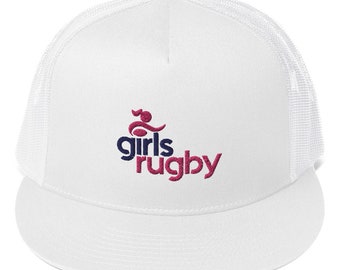 Girls Rugby Flat Bill Trucker