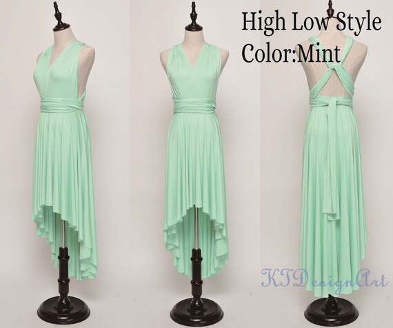high low infinity dress