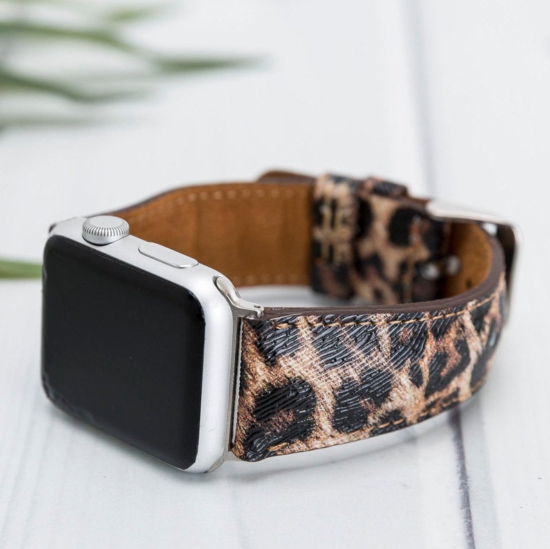 leopard apple watch band 44mm