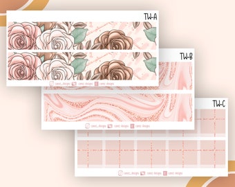 Thick Washi June | Budget Stickers | Plum Paper Planner | Erin Condren