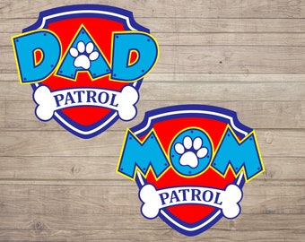 free 1st birthday paw patrol svg pattern