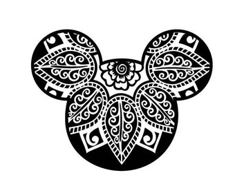 Download Mandala Mickey Svg Project - SVG Layered