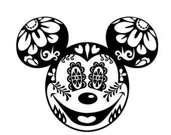 Mickey Dead Svg Etsy