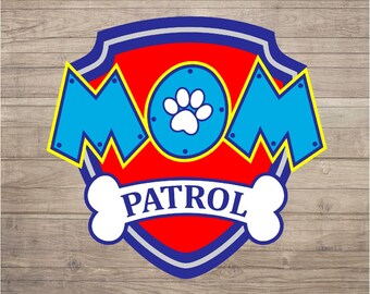 Download Paw patrol birthday shirt svg | Etsy
