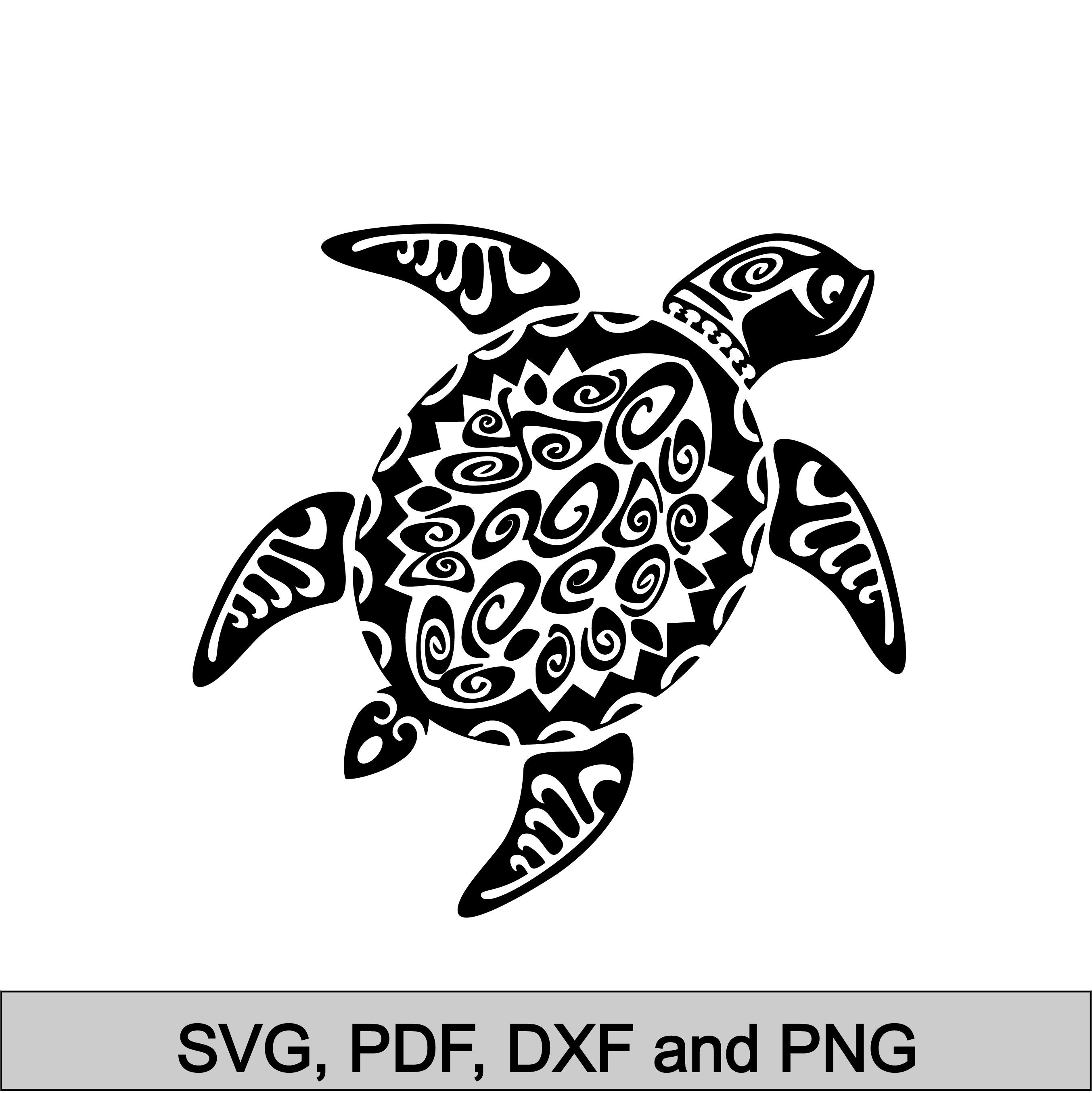 Download Zentangle Sea Turtle svg Doodle Turtle svg Files for ...