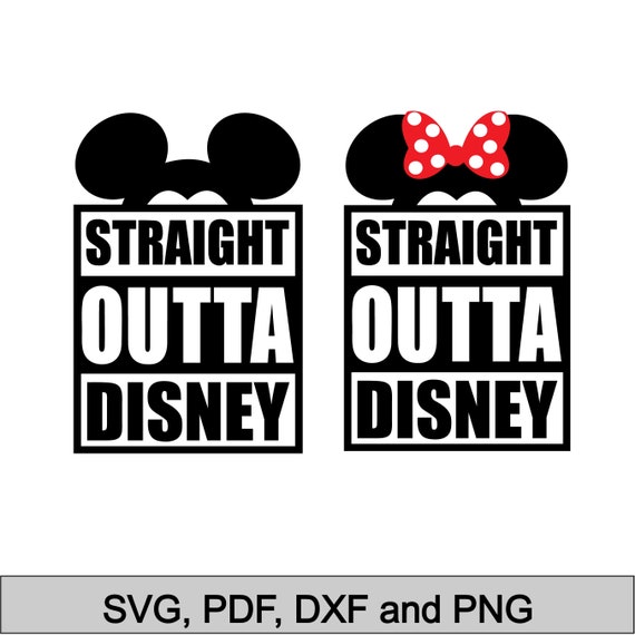 Download Straight Outta Disney Svg DIY Family Vacation shirt Disney ...