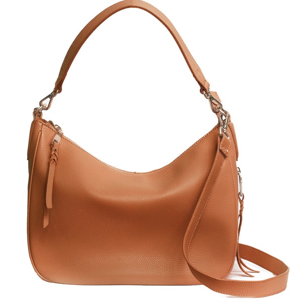 Sac hobo en cuir pour appareil photo, sac à bandoulière pour reflex numérique