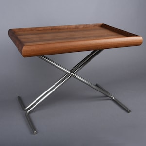 TRAY table long coffee table, drink table, homeware table, danish design, scandinavian design, folding table image 3