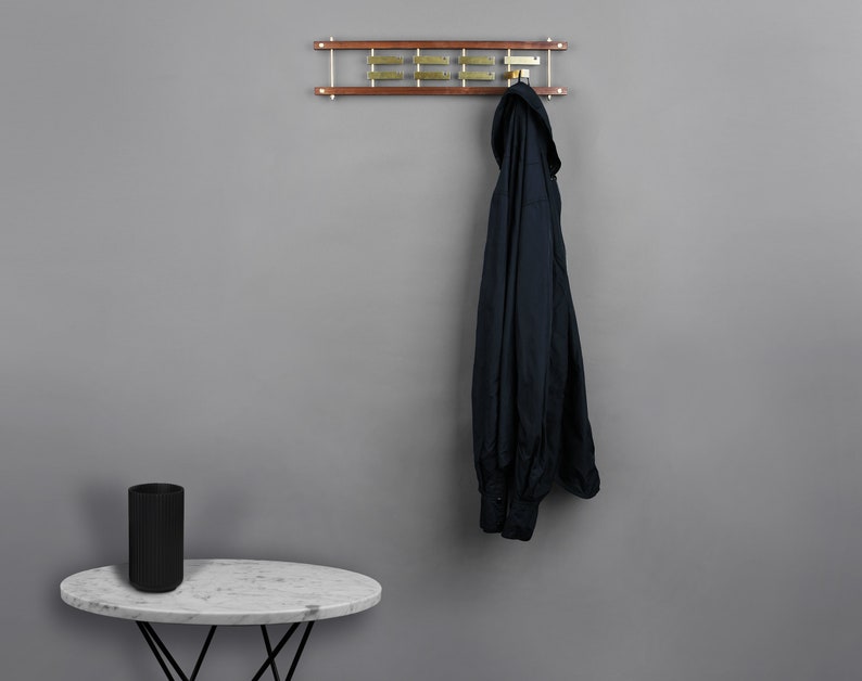 BRICK Coat Rack Coat Hanger Wall Mount Room Storage Etsy