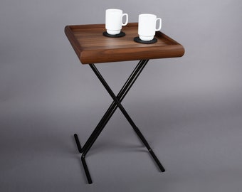 DIENBLADtafel - koffielijst, dranklijst, homewarelijst, Deens ontwerp, Scandinavisch ontwerp, vouwende lijst