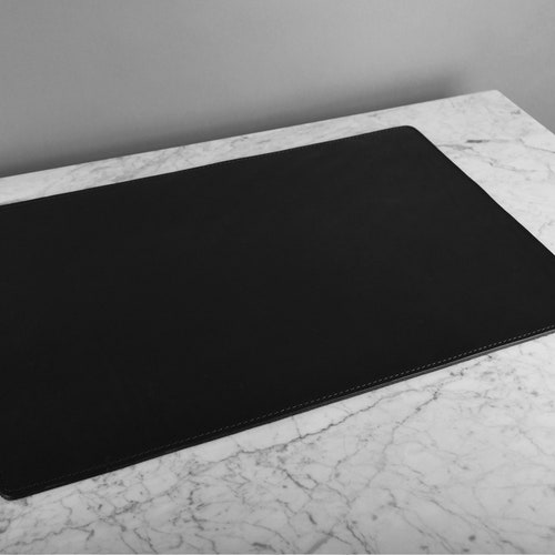 DESKON shops mat - desk accessories, office decor, mouse pad, genuine leather mousepad