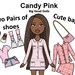 High Style Printable Paper Doll Big Heads Black Doll High End Fashion ...