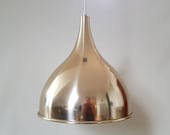 Jo Hammerborg Silhuet pendant light Danish Mid-century brass ceiling lamp modernist design