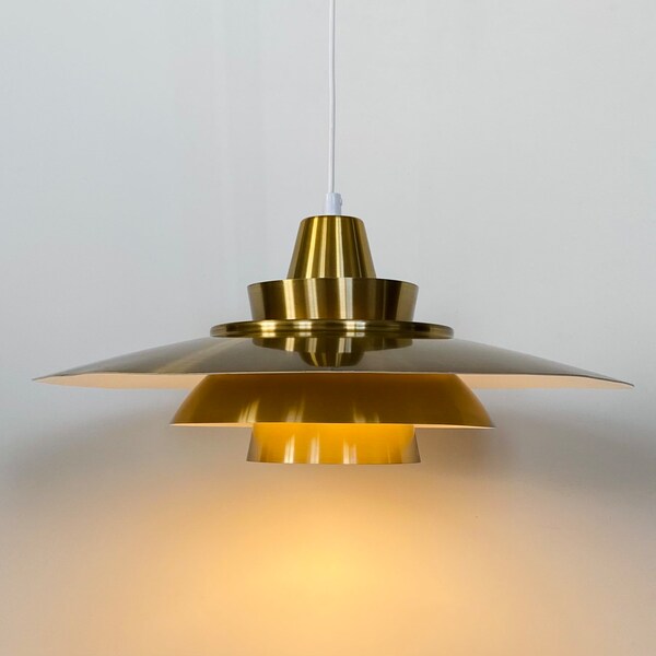 Mid Century Pendant Light - Etsy