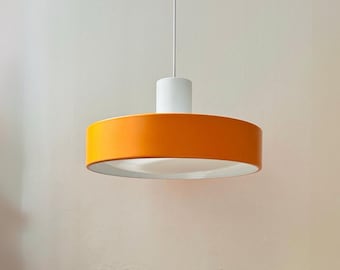 Fog & Mørup Blaagaards Pendant Lamp: Orange Mid-Century Danish Design